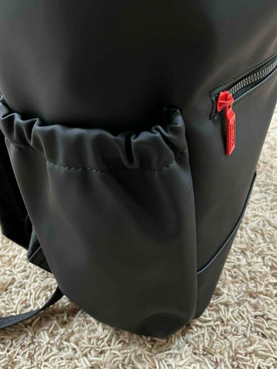 Hunter Top Clip Backpack Water Resistant Black Unisex (New) main image 4